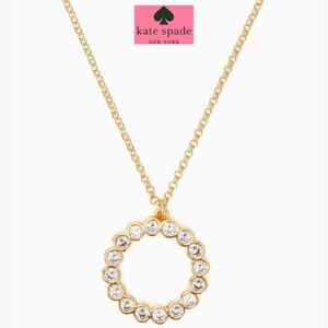 NWT Kate Spade Full Circle Mini Pendant Necklace